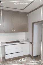 کابینت تا سقف سفید و ام دی اف سوپر مات /حداکثر استفاده از فضا - Image 2